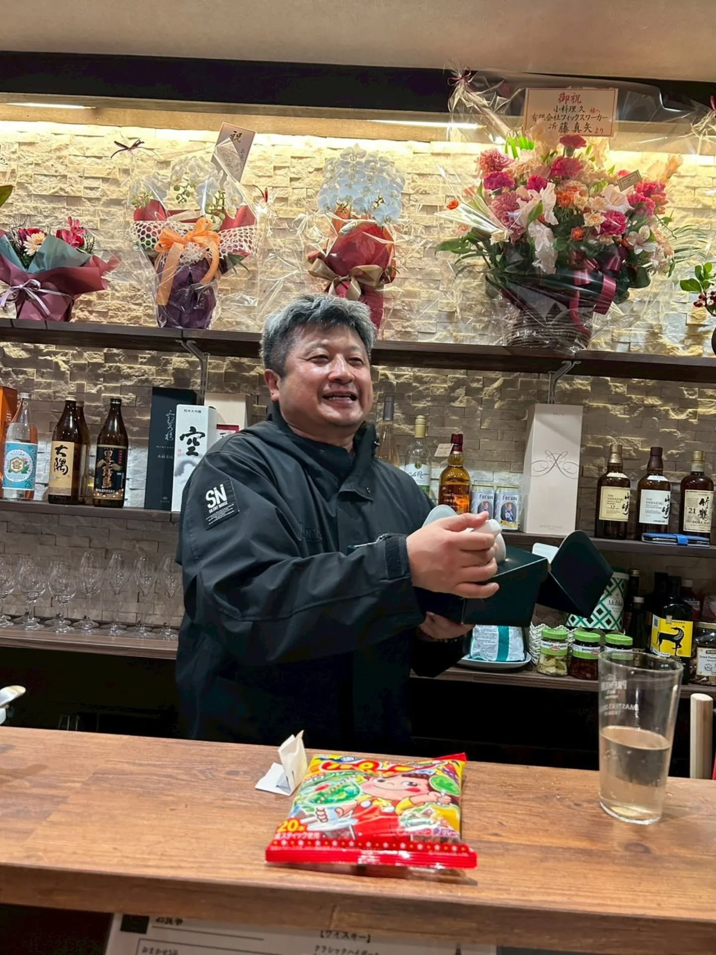 昨夜は移転後初めてのダイノジ大谷さんの会🎅１人で20名をやる...