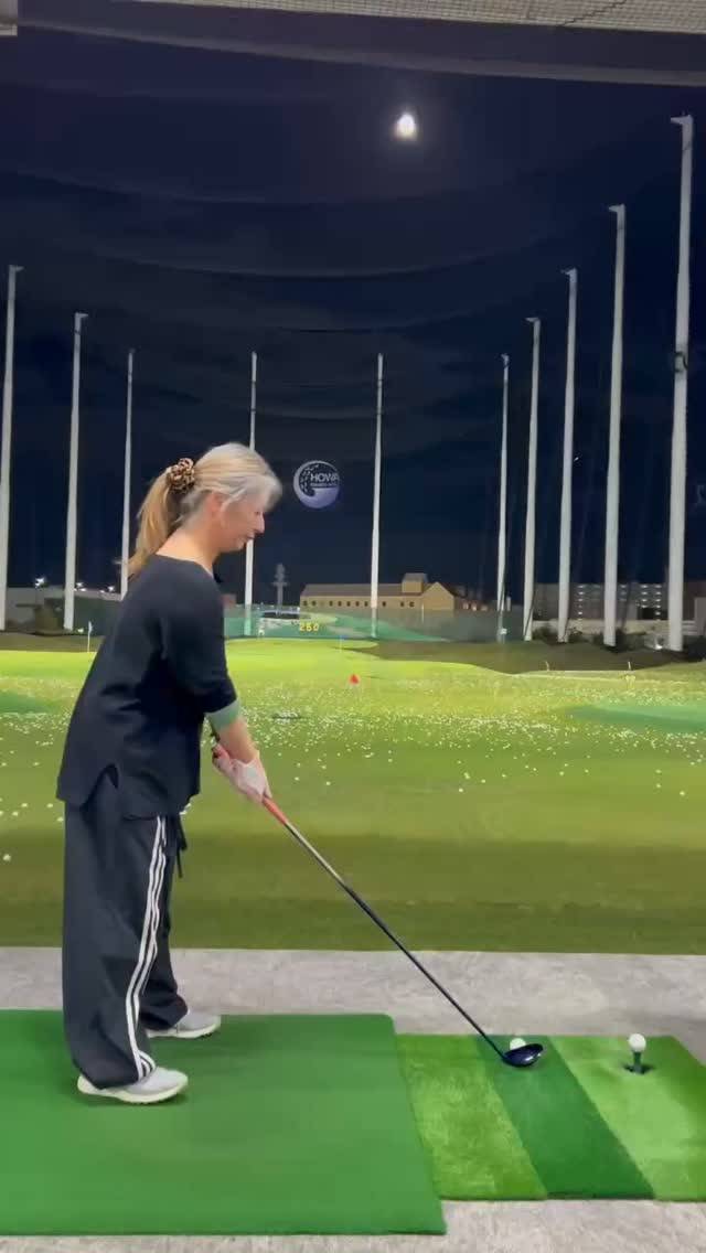 お休みは断酒してゴル練⛳️